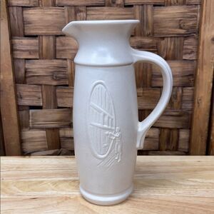 Rare vintage pitcher from Beauce ceramics